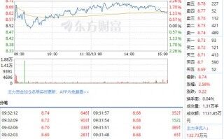 金钼股份7月28日快速上涨：上半年归母净利润6.52亿元