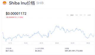 SHIB今日价格 SHIB一个最新价格多少？