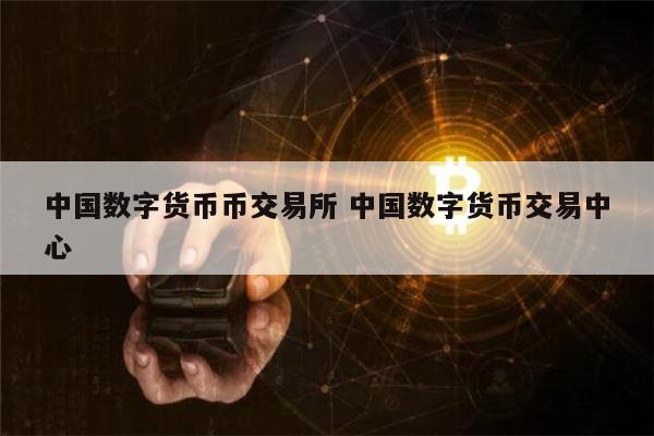 中国数字货币币交易所 中国数字货币交易中心 第1张