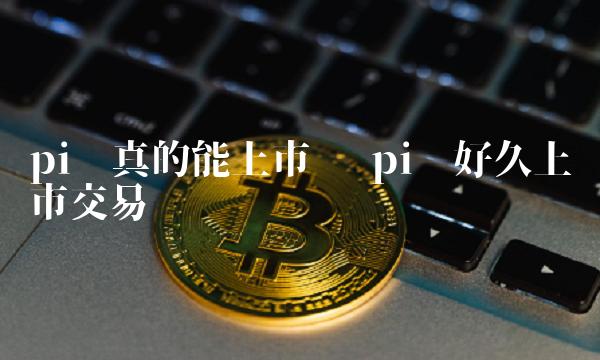 pi币真的能上市吗-第1张图片-币安下载