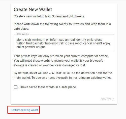 Solana钱包(sollt.io)使用教程-第7张图片-币安下载