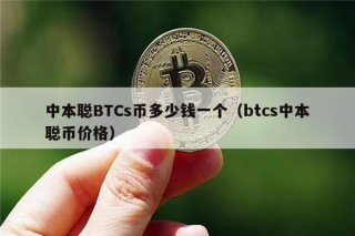 中本聪BTCs币多少钱一个（btcs中本聪币价格）