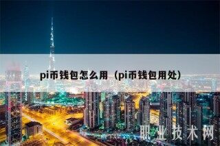 pi币钱包怎么用（pi币钱包用处