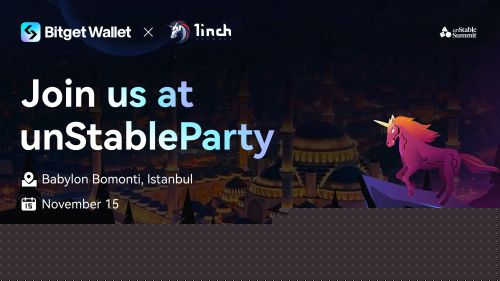Bitget Wallet出席Devconnect Istanbul，与1inch联合主办线下活动