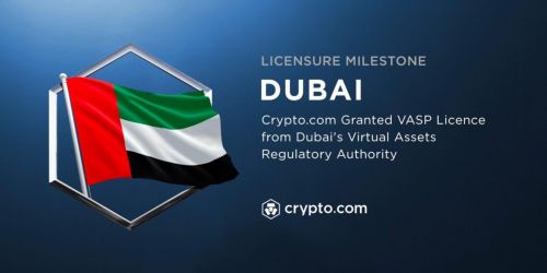 Crypto.com获迪拜VASP许可证 平台币CRO七天暴涨20.7%